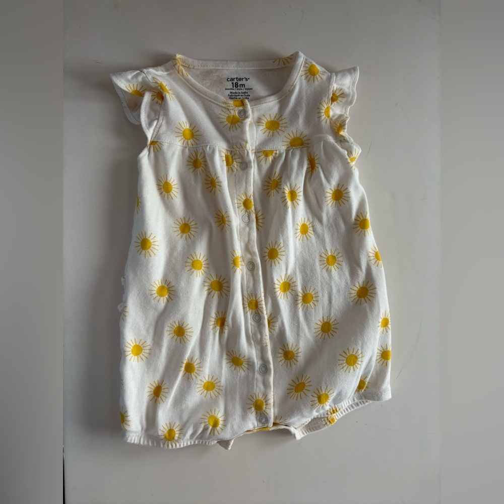 Carter's Sun Print Baby Romper